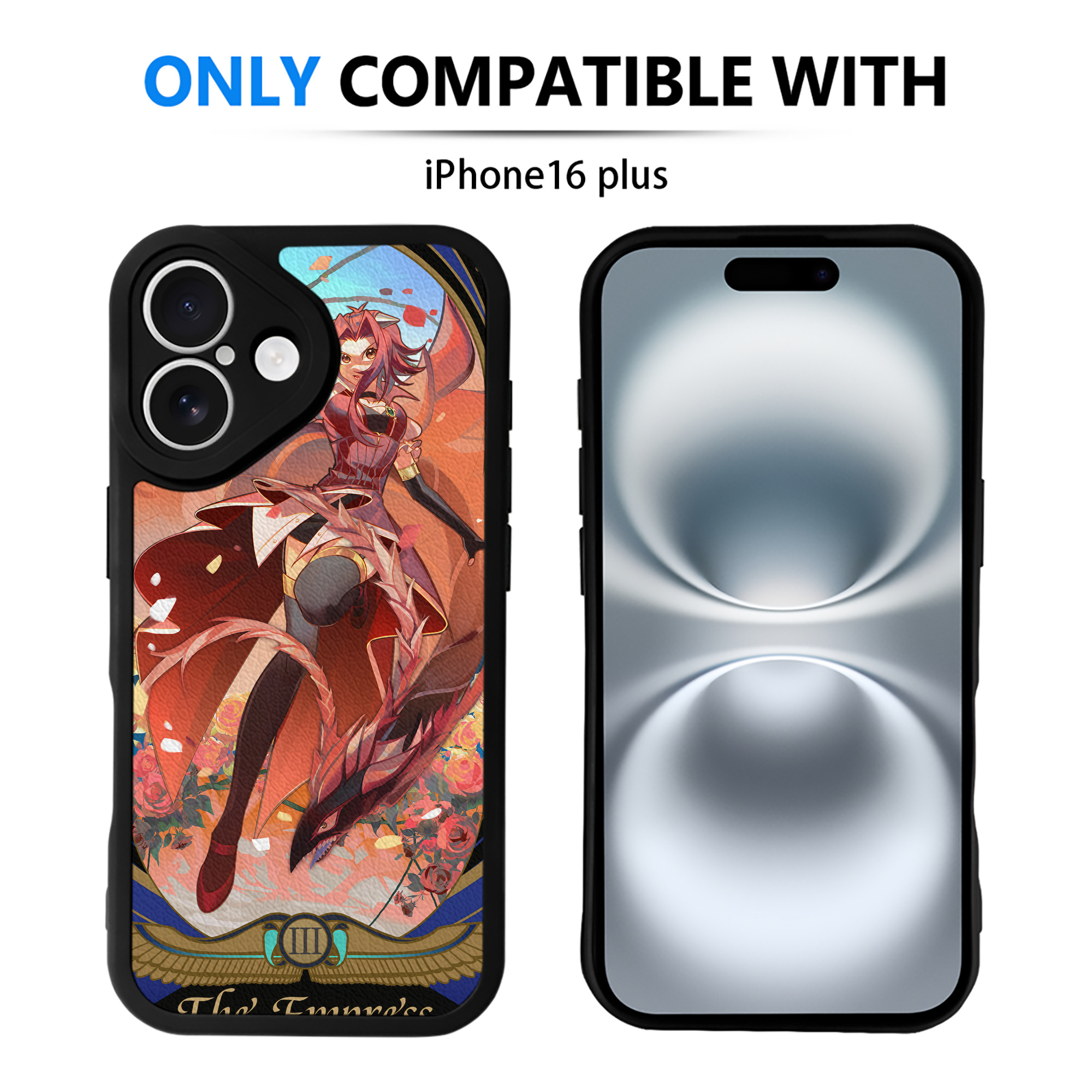 （画像用） 遊☆戯☆王 Yu-Gi-Oh! 【iPhone 16シリーズ対応】シリコンスマホケース（レザー調） 材質：シリコン